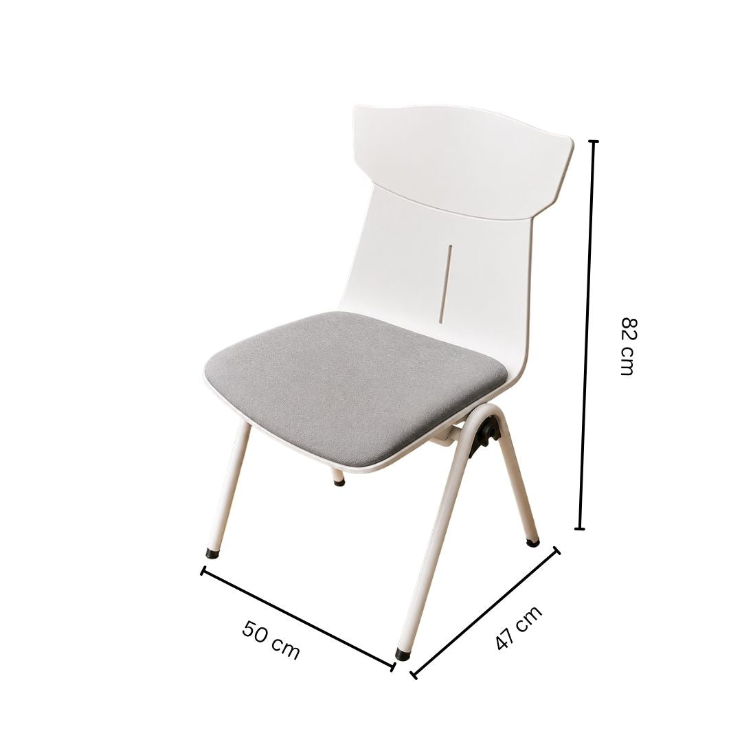Comfortable Armless Chair with Soft Cushion