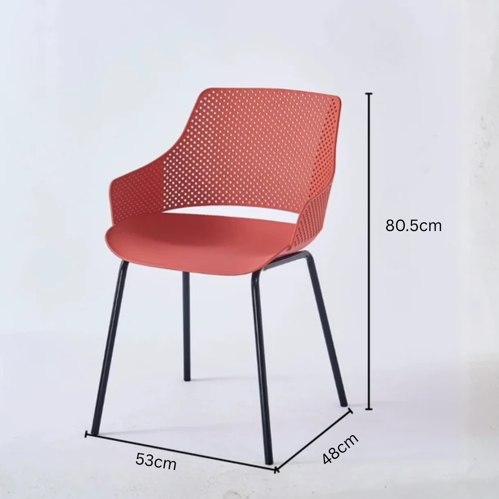 Modern Chair with Backrest