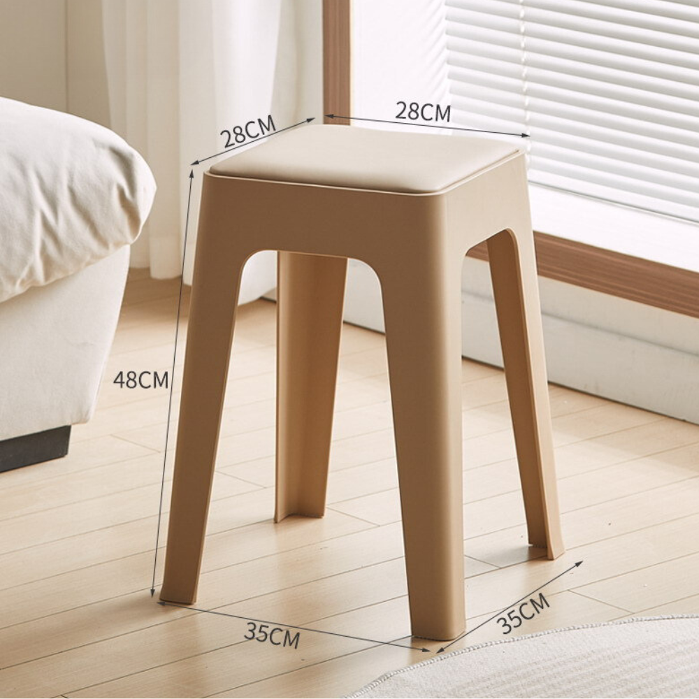 Household Stackable Dining Plastic Stool