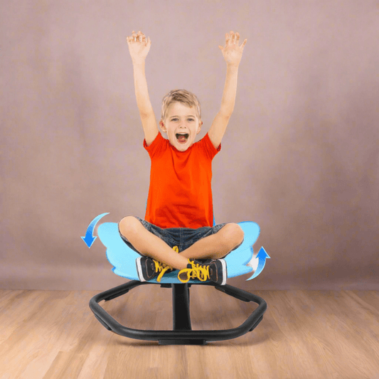 Elephant Shape 360° Swivel Chair for Kids (44cm)