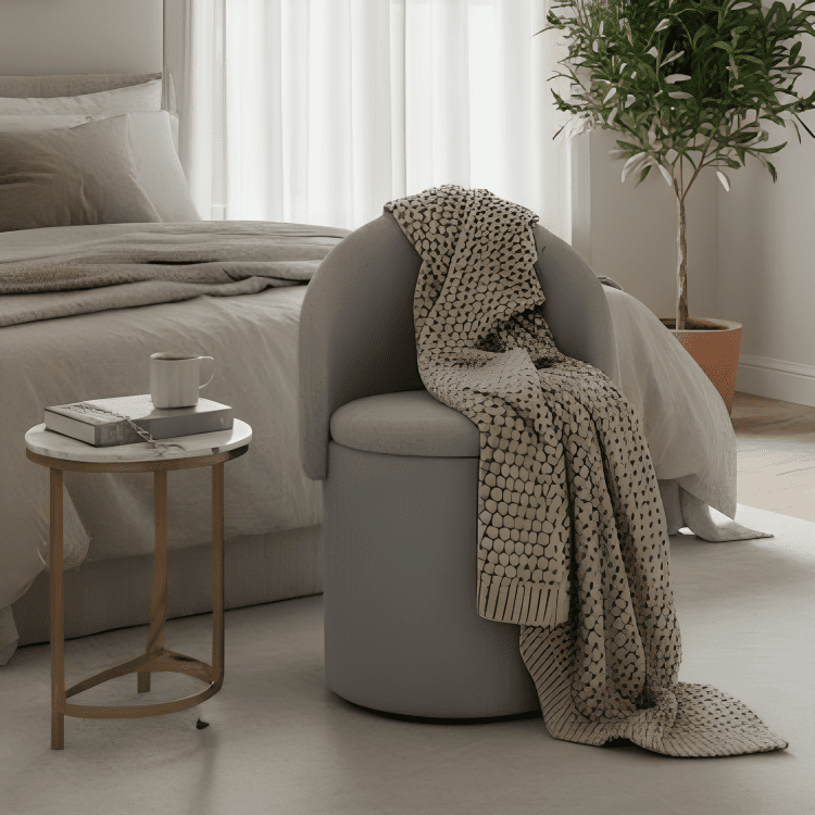 Multifunctional Stool with Storage