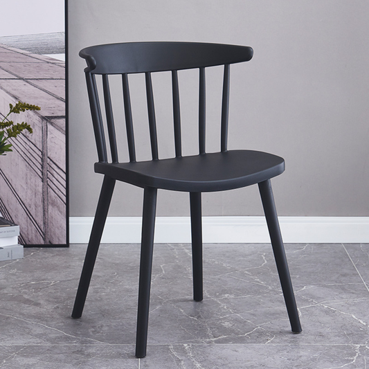 Lightweight Curved Back Dining Chair