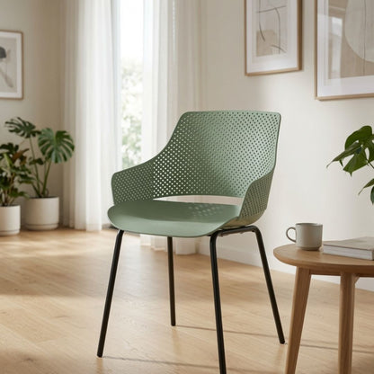 Modern Chair with Backrest