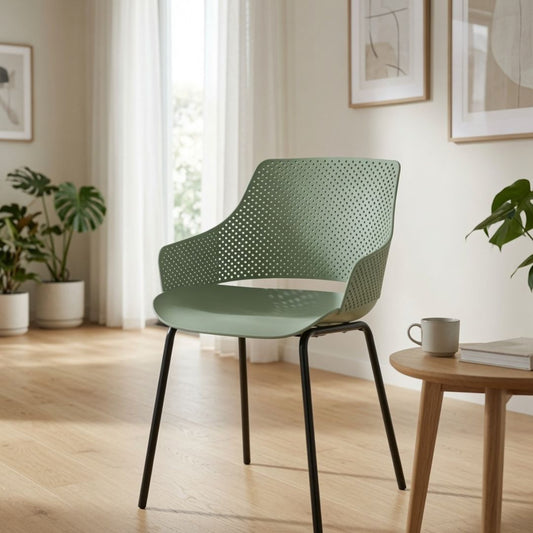 Modern Chair with Backrest