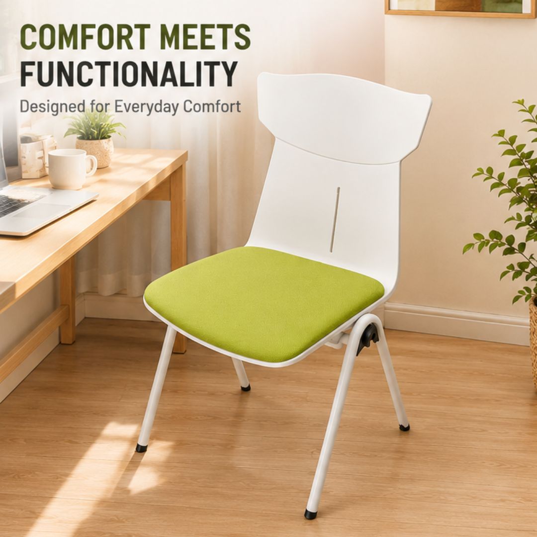Comfortable Armless Chair with Soft Cushion