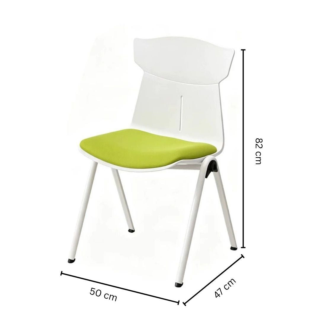 Comfortable Armless Chair with Soft Cushion
