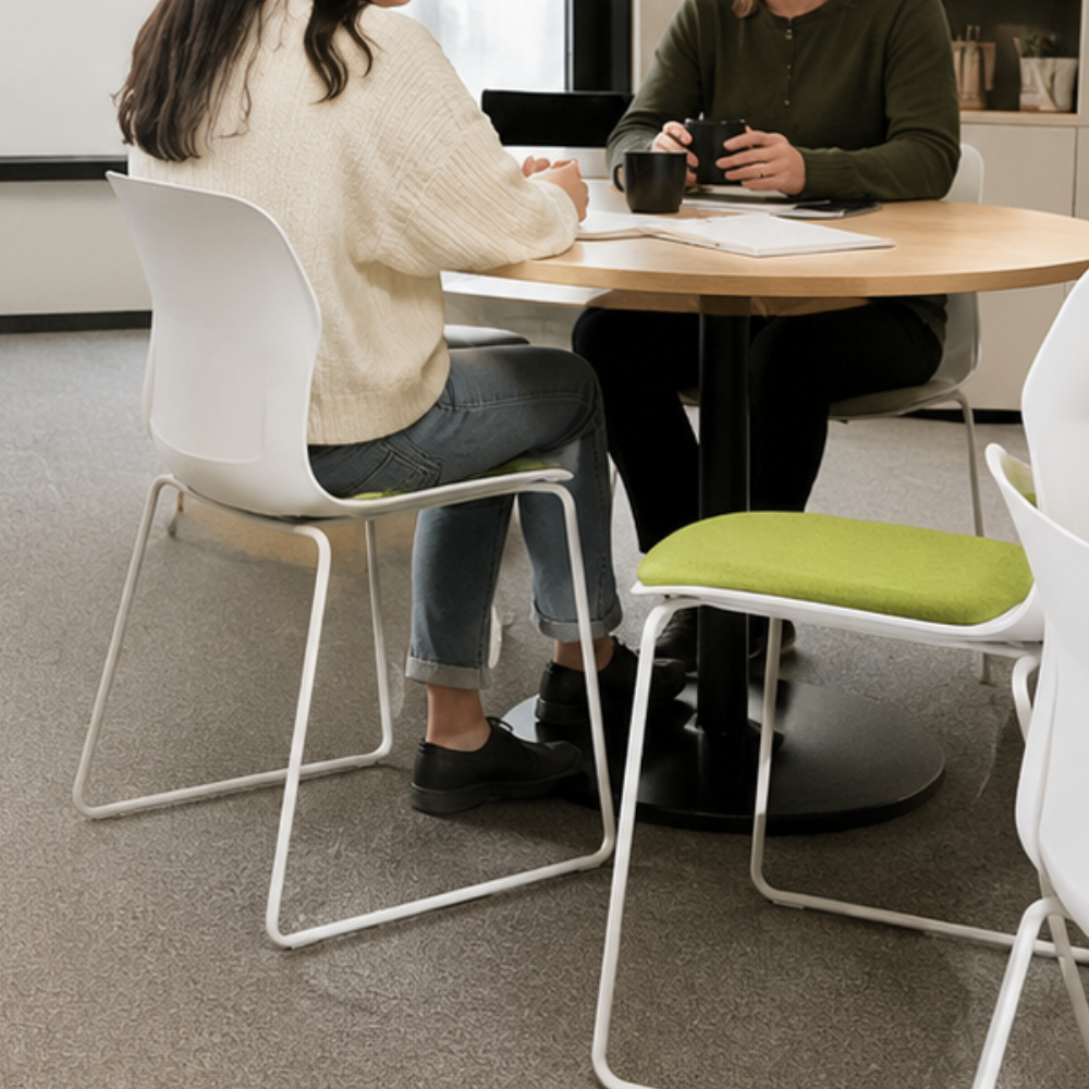Comfortable Chair with Cushion Seat
