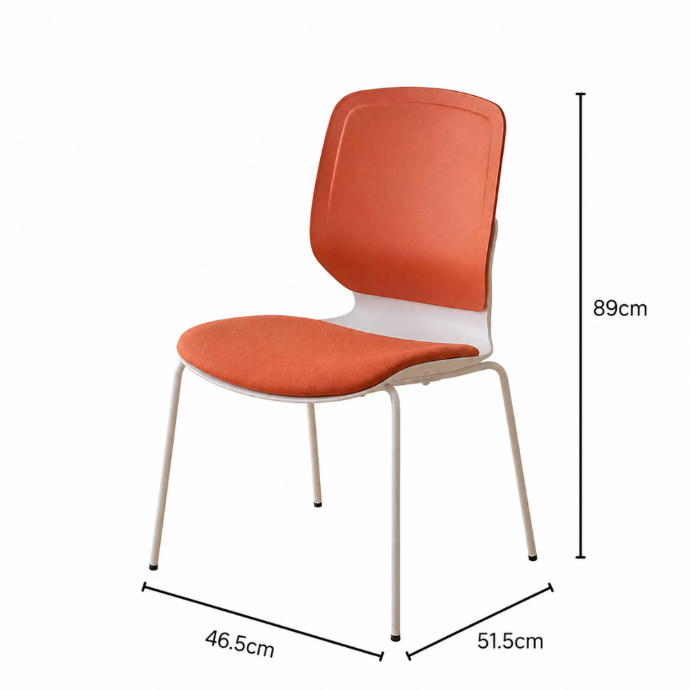 Modern Upholstered Multi-Purpose Chair with Backrest