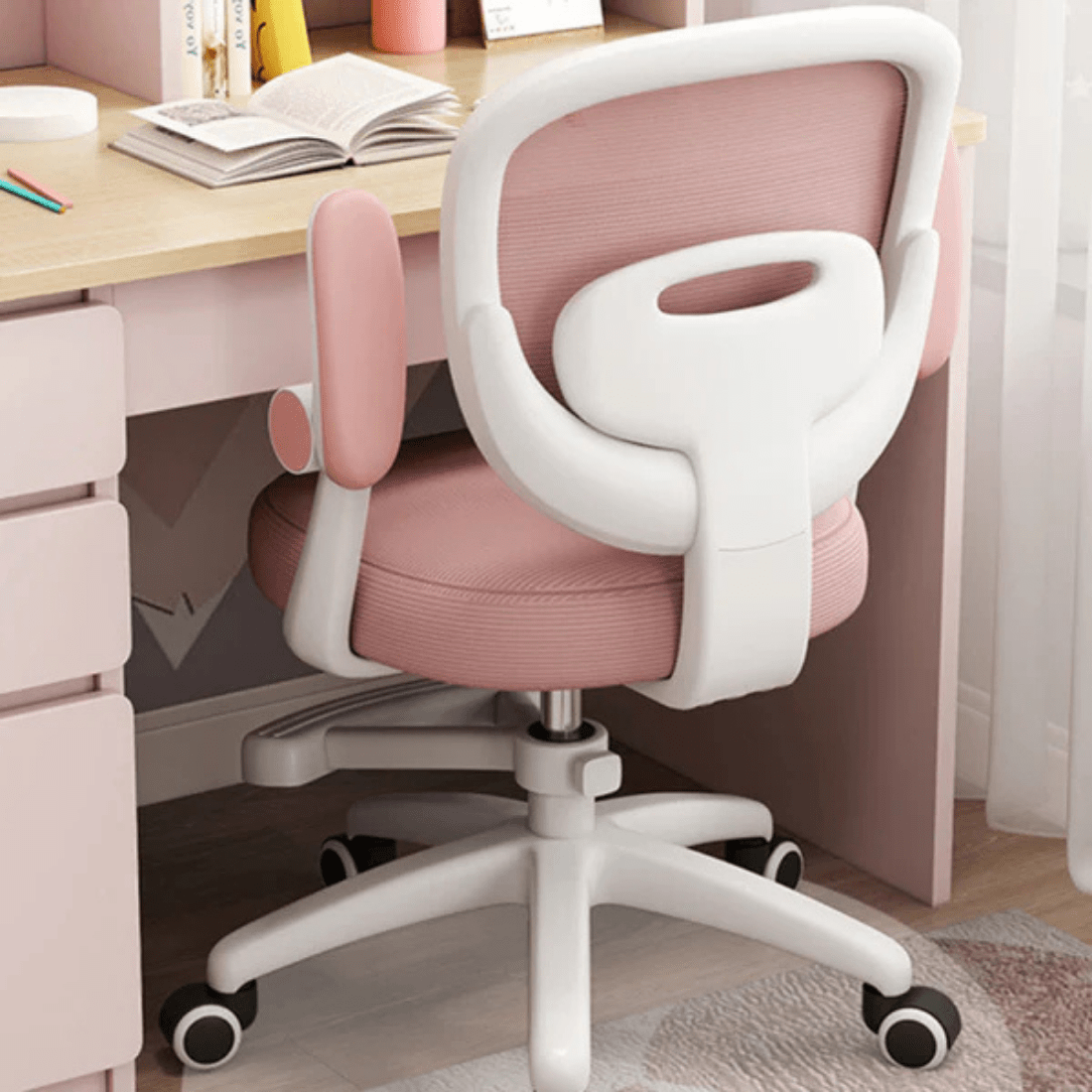 360° Rotating Ergonomic Chair with Adjustable Height & Lumbar Support