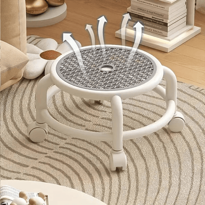 Multipurpose Comfortable Portable Swivel Rolling Stool