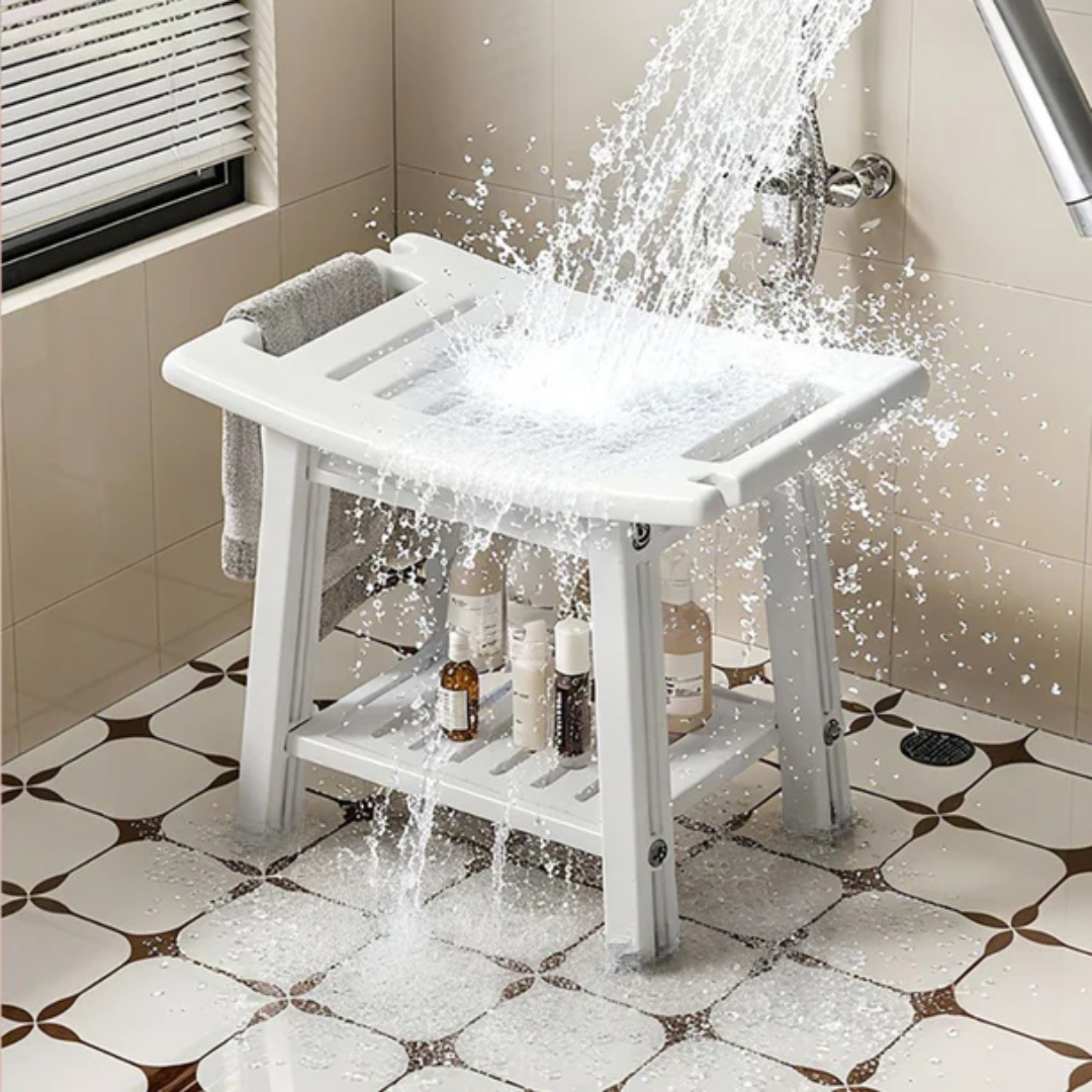 Multipurpose Non-Slip Plastic Low Stool