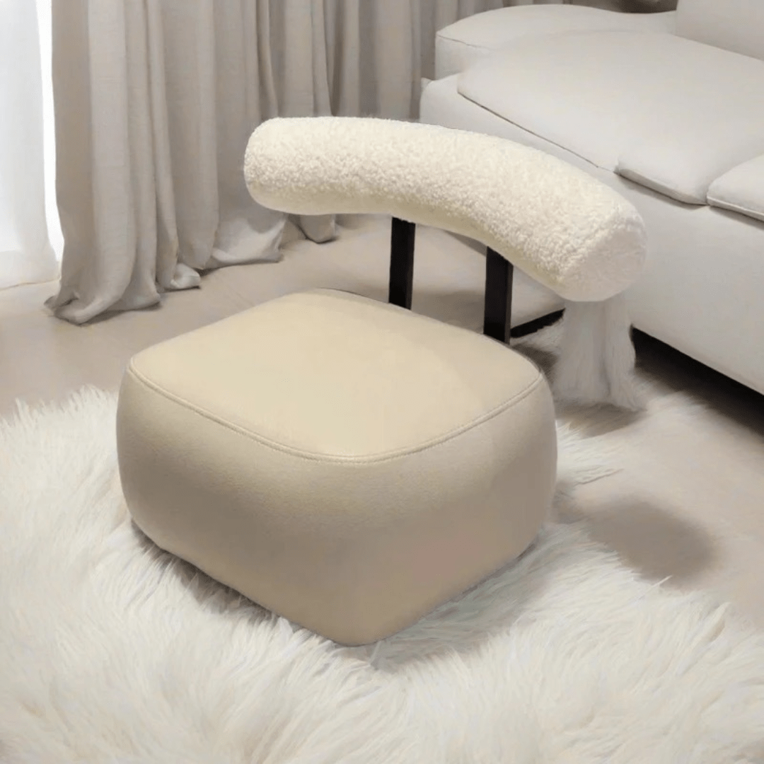 Multipurpose Movable Stool with Wheels