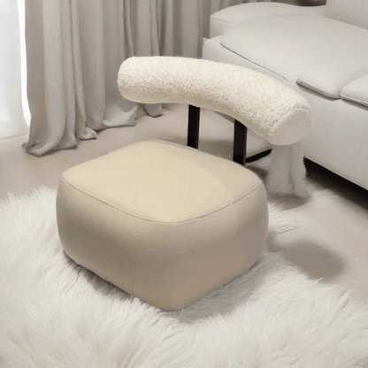 Multipurpose Movable Stool with Wheels