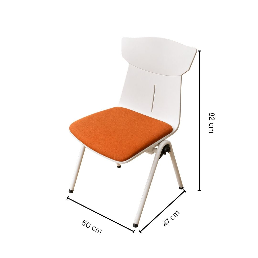 Comfortable Armless Chair with Soft Cushion