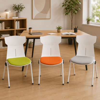 Comfortable Armless Chair with Soft Cushion