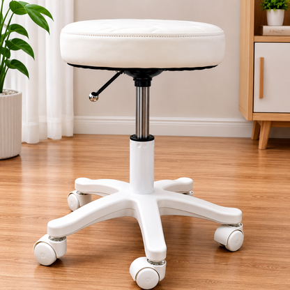 Rolling 360° Adjustable Stool with Wheels
