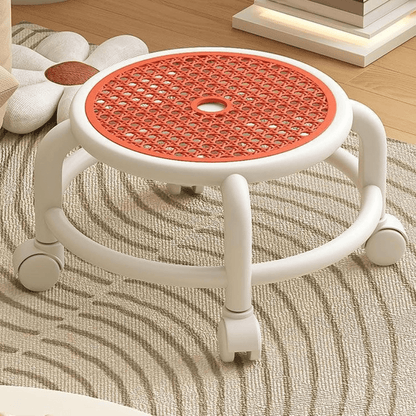 Multipurpose Comfortable Portable Swivel Rolling Stool