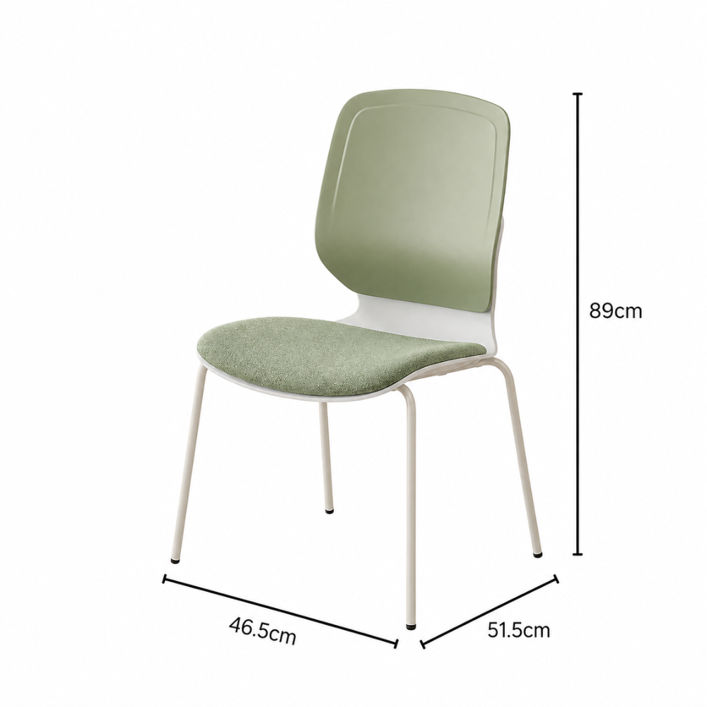 Modern Upholstered Multi-Purpose Chair with Backrest