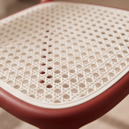Modern Stackable Rattan Style Chair