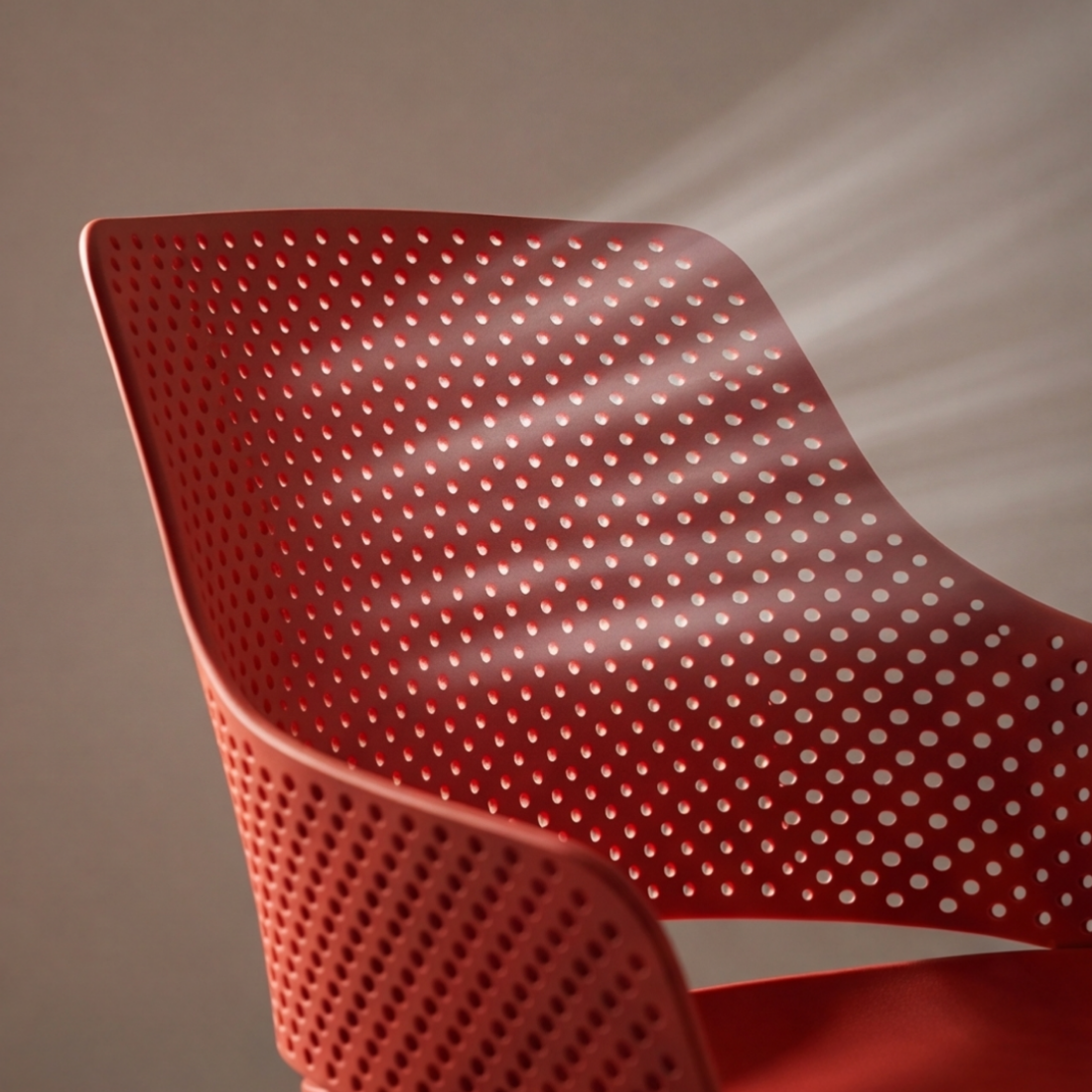 Modern Chair with Backrest