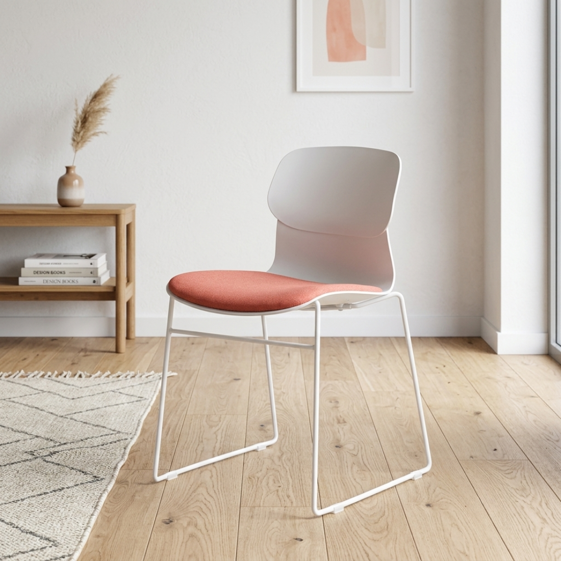 Comfortable Chair with Cushion Seat