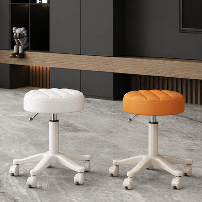 Rolling 360° Adjustable Stool with Wheels
