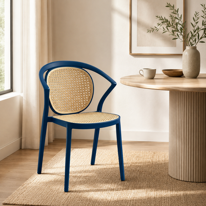 Lightweight Vintage Rattan Style Chair