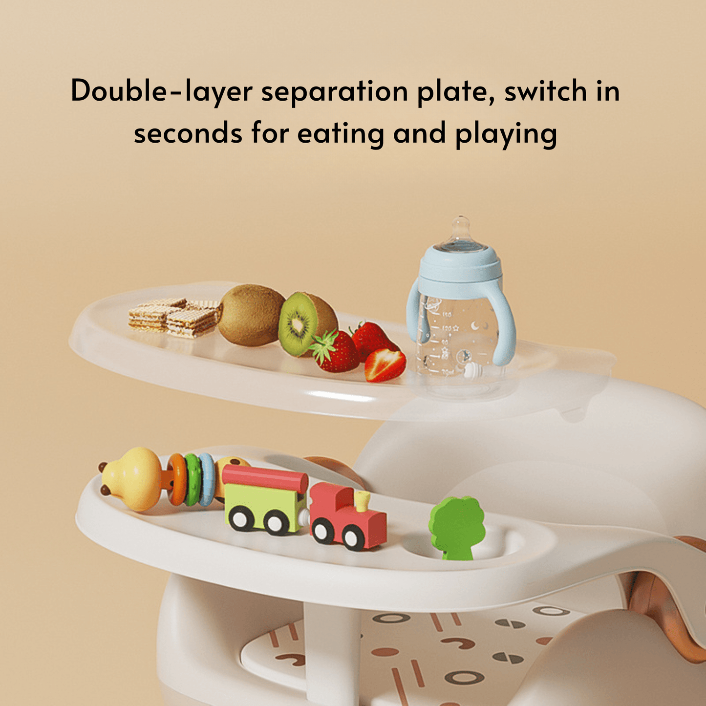 Multi-Functional Baby Stool Chair with Detachable Design (36cm)