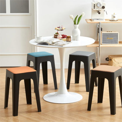 Household Stackable Dining Plastic Stool