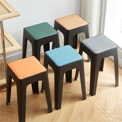 Household Stackable Dining Plastic Stool