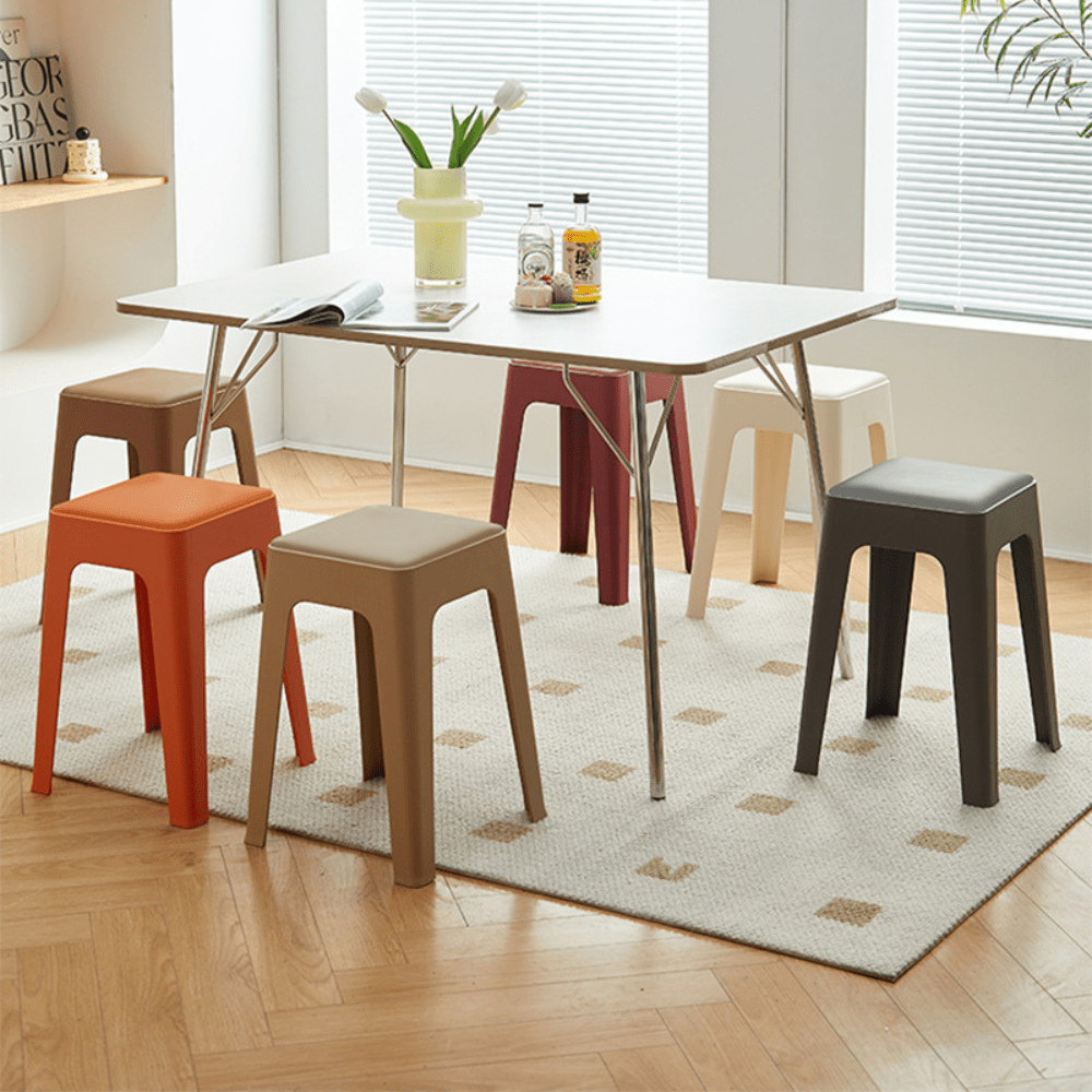 Household Stackable Dining Plastic Stool