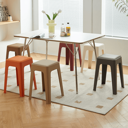 Household Stackable Dining Plastic Stool