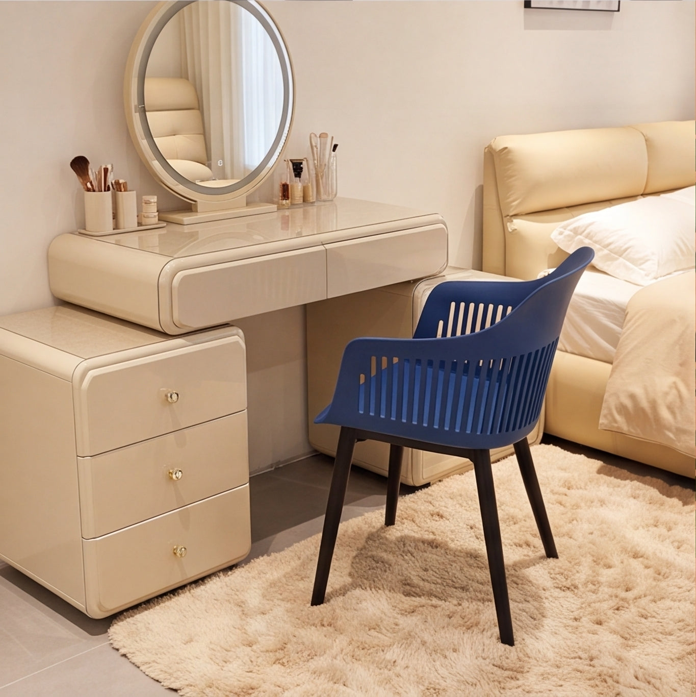 Minimalist Stackable PP Dining Chair