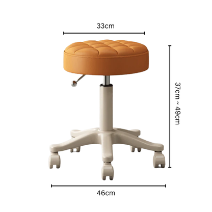 Rolling 360° Adjustable Stool with Wheels