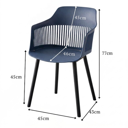 Minimalist Stackable PP Dining Chair