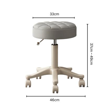 Rolling 360° Adjustable Stool with Wheels