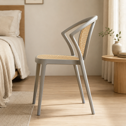 Lightweight Vintage Rattan Style Chair