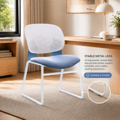 Long-Sitting Comfort Chair with Breathable Backrest