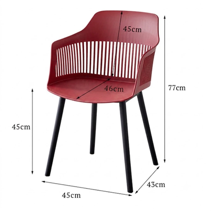 Minimalist Stackable PP Dining Chair