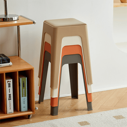 Household Stackable Dining Plastic Stool