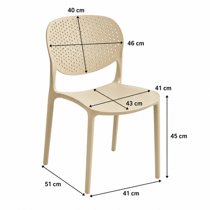 Modern Contemporary Leisure Chair with Backrest
