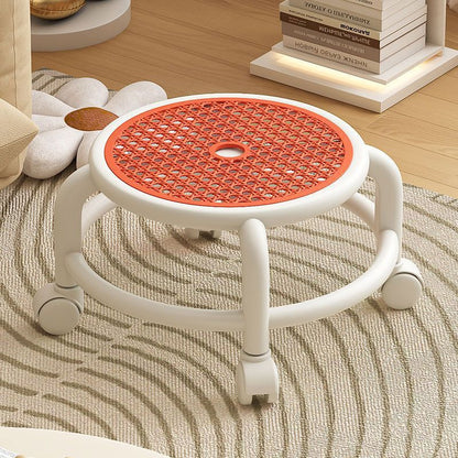 Multipurpose Comfortable Portable Swivel Rolling Stool
