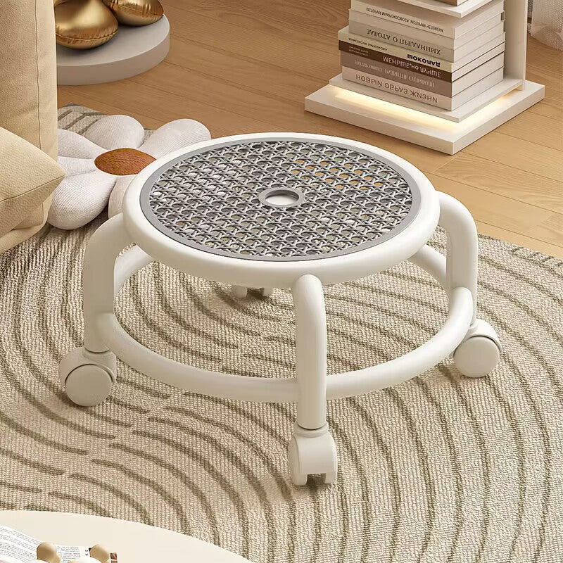 Multipurpose Comfortable Portable Swivel Rolling Stool