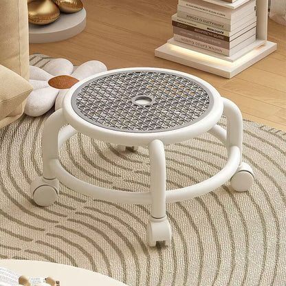 Multipurpose Comfortable Portable Swivel Rolling Stool
