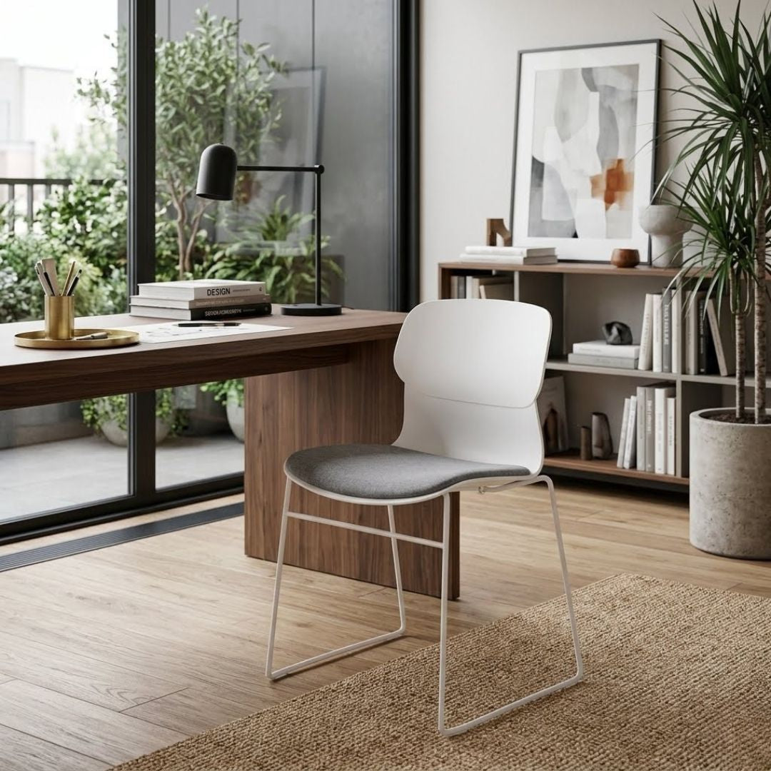 Comfortable Chair with Cushion Seat